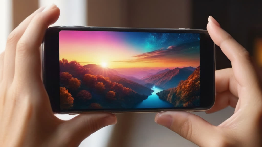 A fan engaging with digital lore on a smartphone.